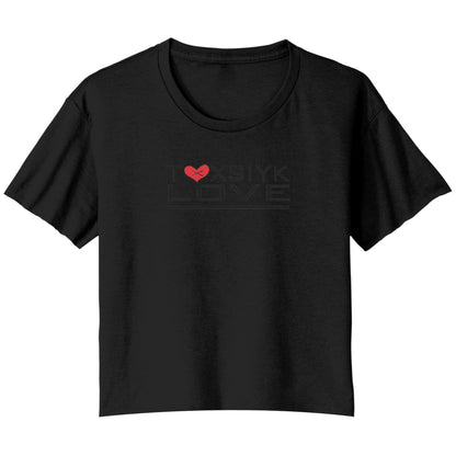 TOXSIYK LOVE  Women's Bella Crop Tee