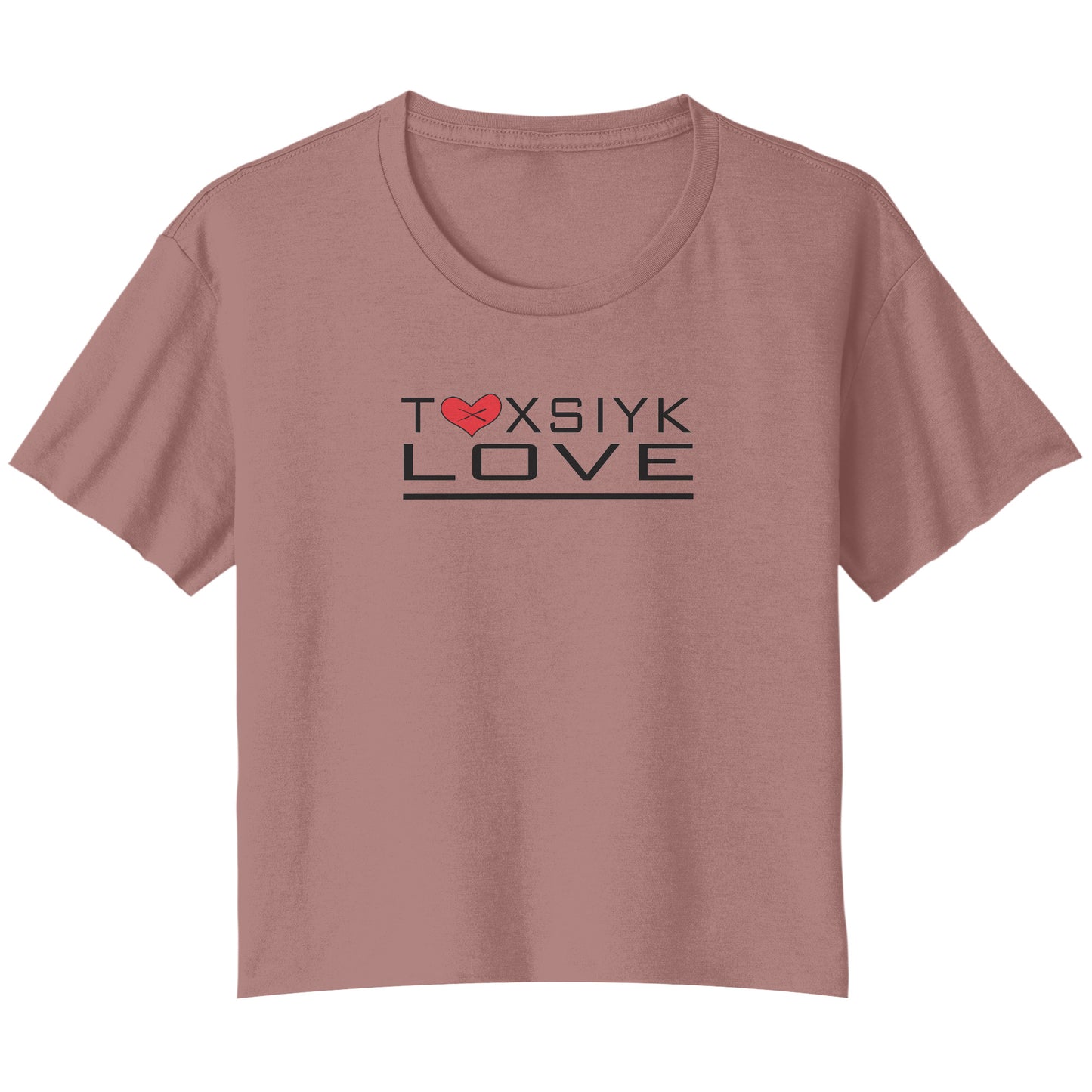 TOXSIYK LOVE  Women's Bella Crop Tee