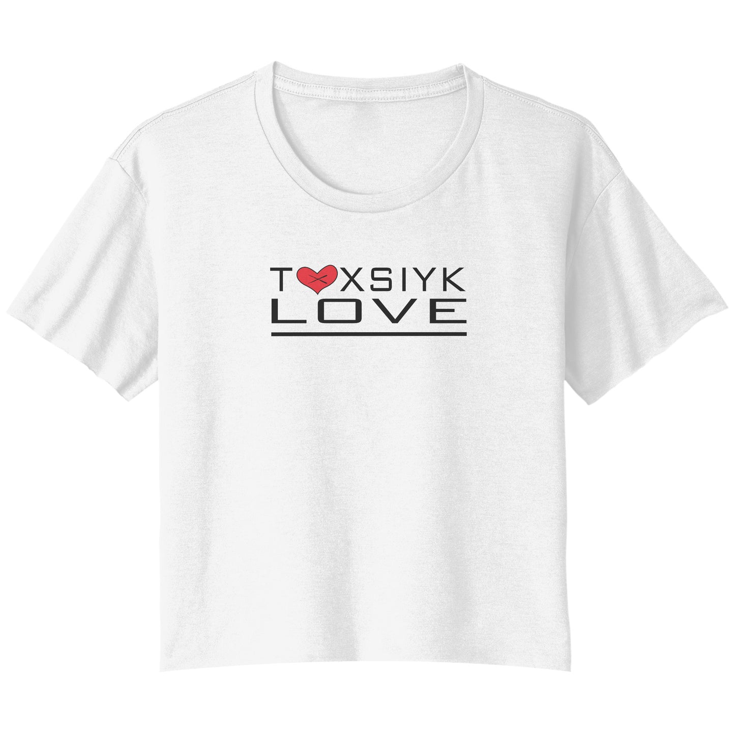 TOXSIYK LOVE  Women's Bella Crop Tee