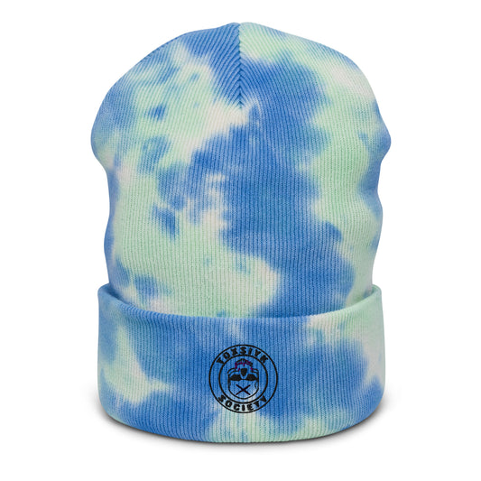 TOXSIYK LOGO Embroidered Tie-dye Beanie